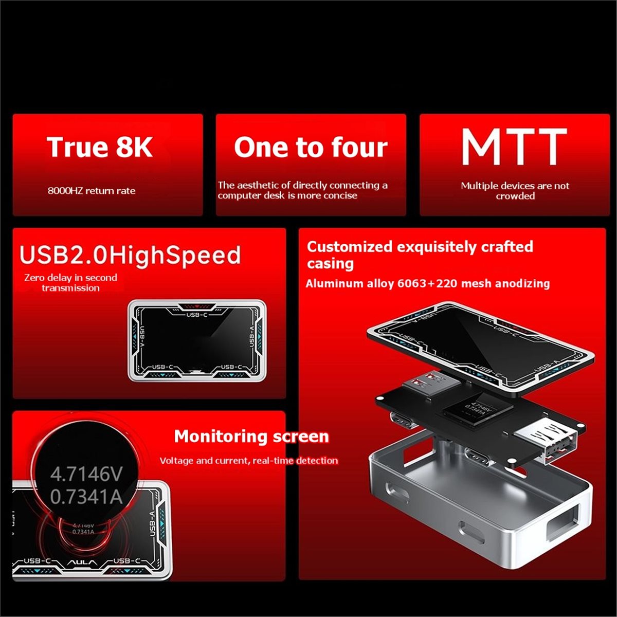 Gaming Keyboard Splitter - ■ ★ وصل حديثًا: موزع USB