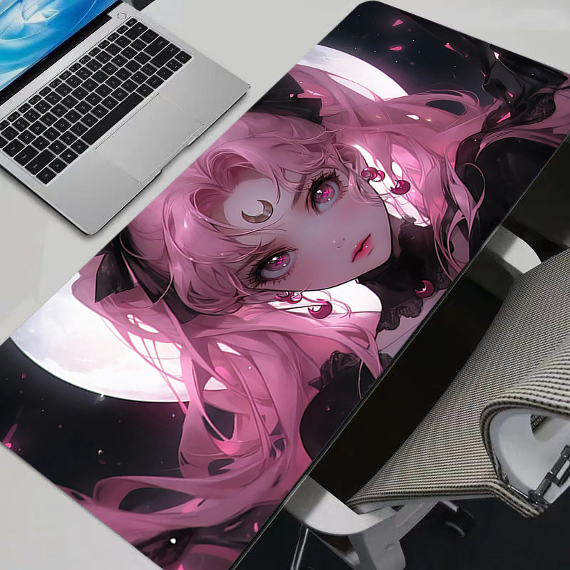 Gaming Keyboard Theme - منصات الماوس S-حار القمر أنيمي ماوس
