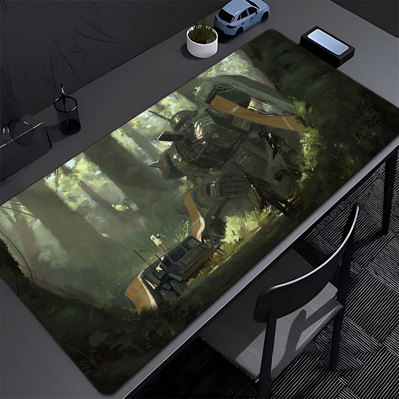 لوحة ماوس 90×40 سم بتصميم أنيم - مراجعة Gaming Keyboard Tactile وسعره