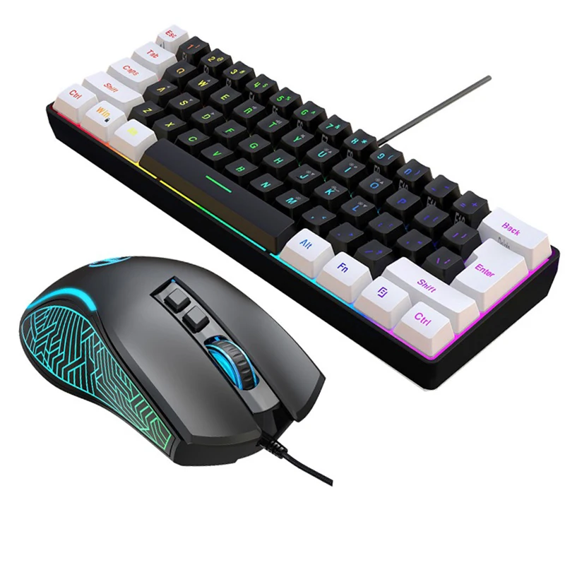 طقم لوحة مفاتيح وماوس للألعاب  - مراجعة Gaming Keyboard Mouse Combo وسعره