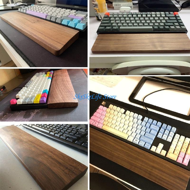مسند معصم للوحة المفاتيح الخشب - مراجعة Wrist Rest Wood وسعره