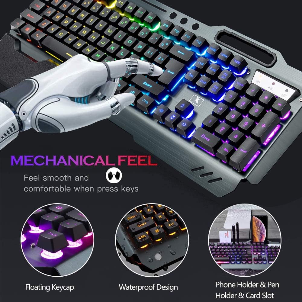 مجموعة لوحة مفاتيح وماوس لاسلك - مراجعة Gaming Keyboard Extension وسعره