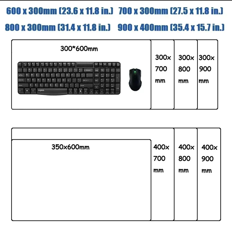 لوحة ماوس كبيرة الحجم XXL من م - مراجعة Gaming Keyboard And Mouse Pad وسعره