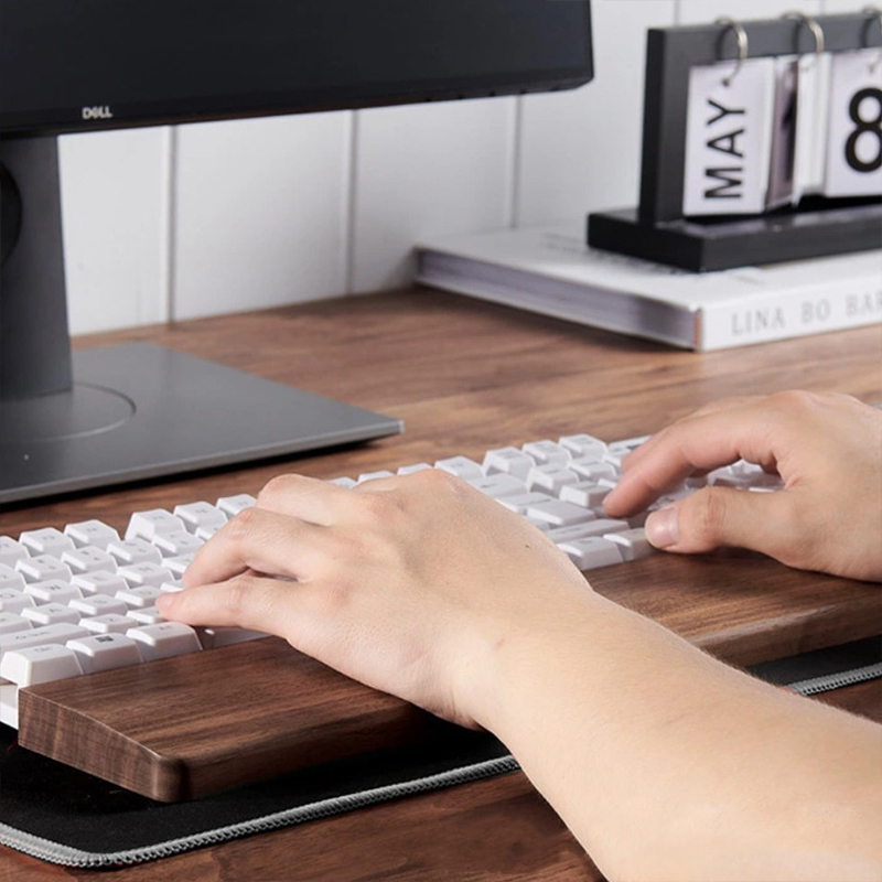 30/36/44 سنتيمتر الصلبة الجوز  - مراجعة Wrist Rest Wood وسعره