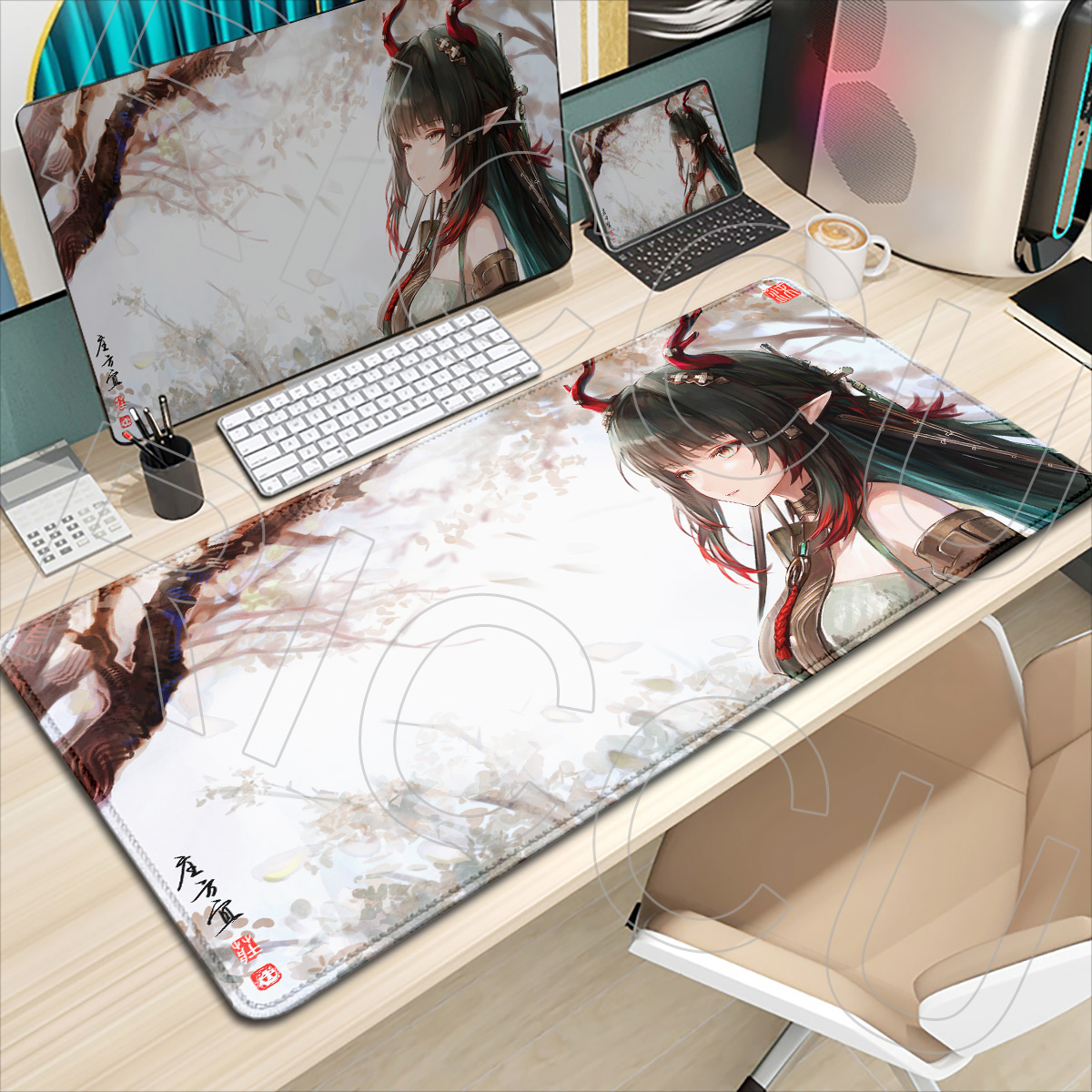 لوحة ماوس جديدة من Arknights E - مراجعة Gaming Keyboard And Mouse وسعره