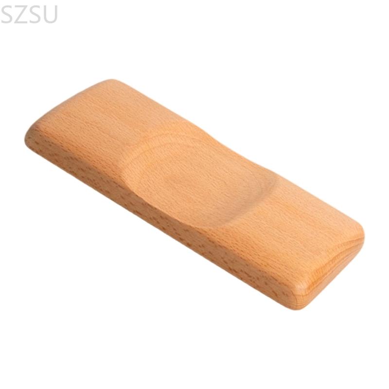 مسند معصم خشبي للماوس من SZSU  - مراجعة Wrist Rest Wood وسعره