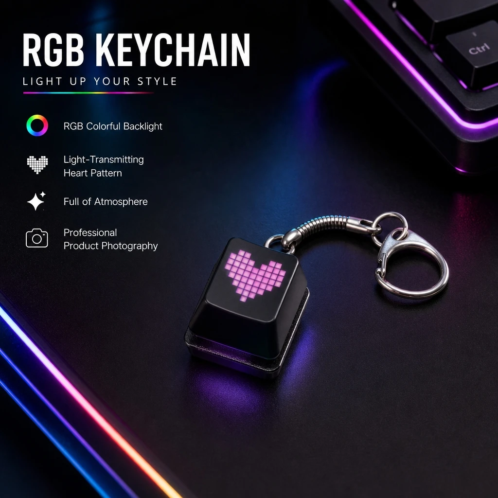 لوحة مفاتيح RGB صغيرة على شكل  - مراجعة Mechanical Switch Tester وسعره