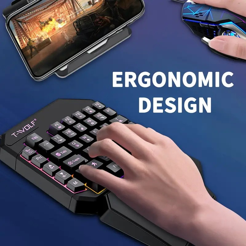 محول ألعاب محمول 2 في 1 من Foc - مراجعة Gaming Keyboard Extension وسعره