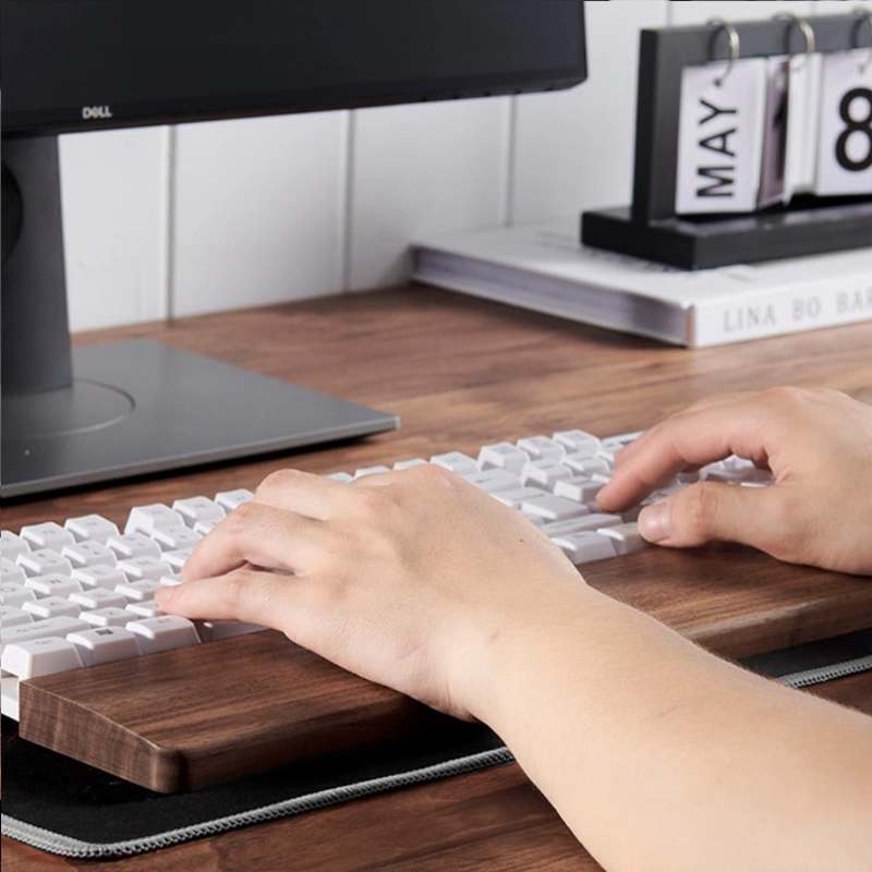 حامل يد لوحة مفاتيح من الخشب ا - مراجعة Wrist Rest Wood وسعره