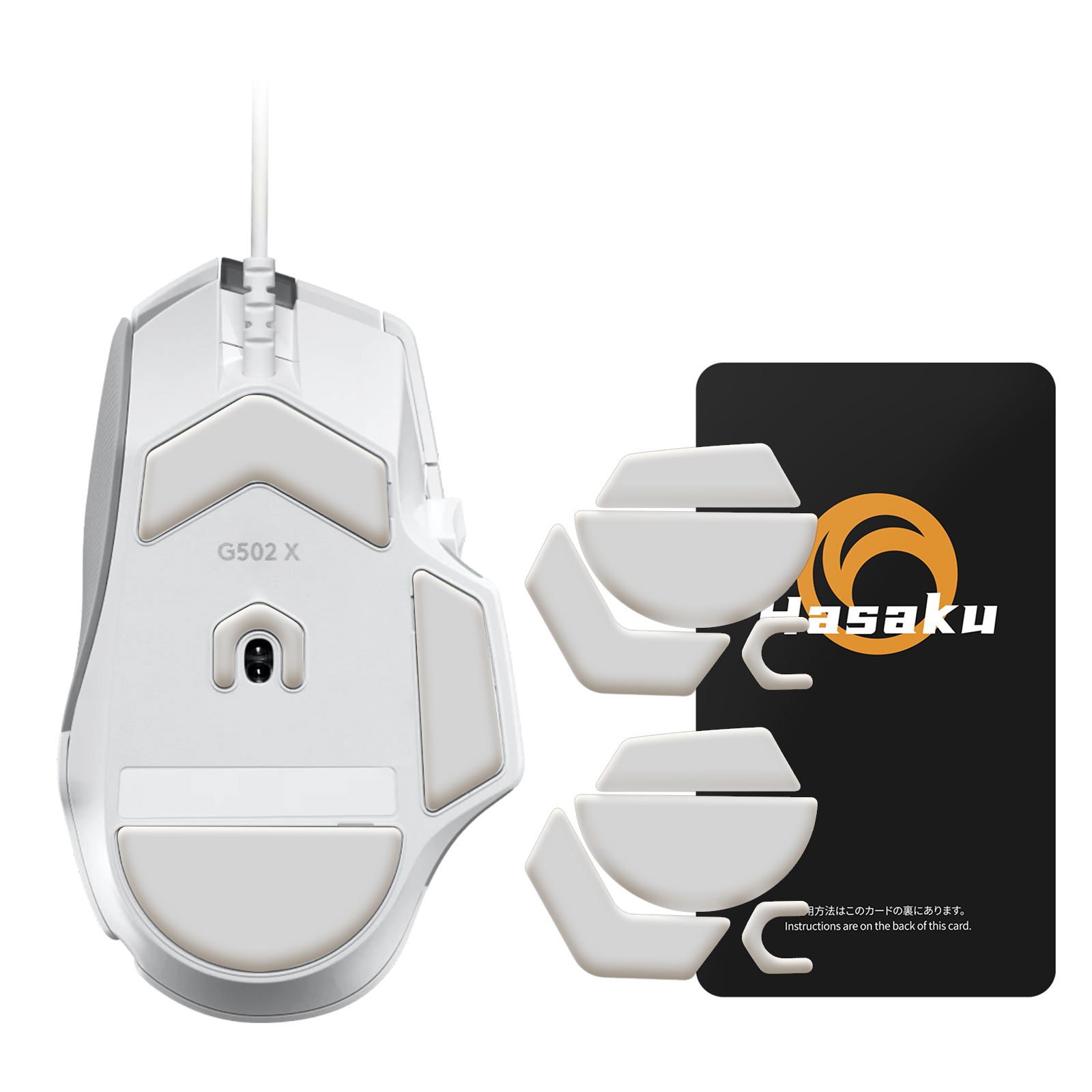 2 مجموعات HASAKU حواف منحنية م - مراجعة Logitech Mouse G502 وسعره