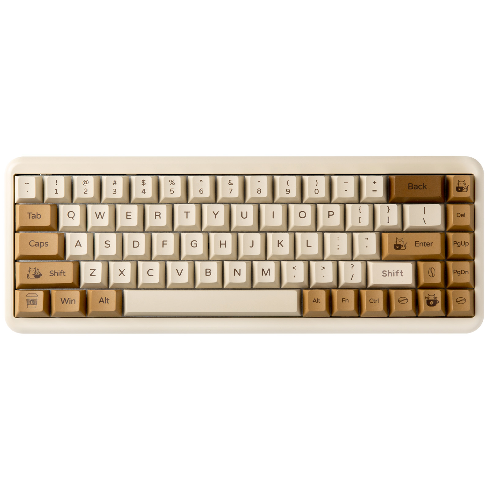 أغطية مفاتيح YUNZII Coffee Cat - مراجعة Gaming Keyboard Extension وسعره