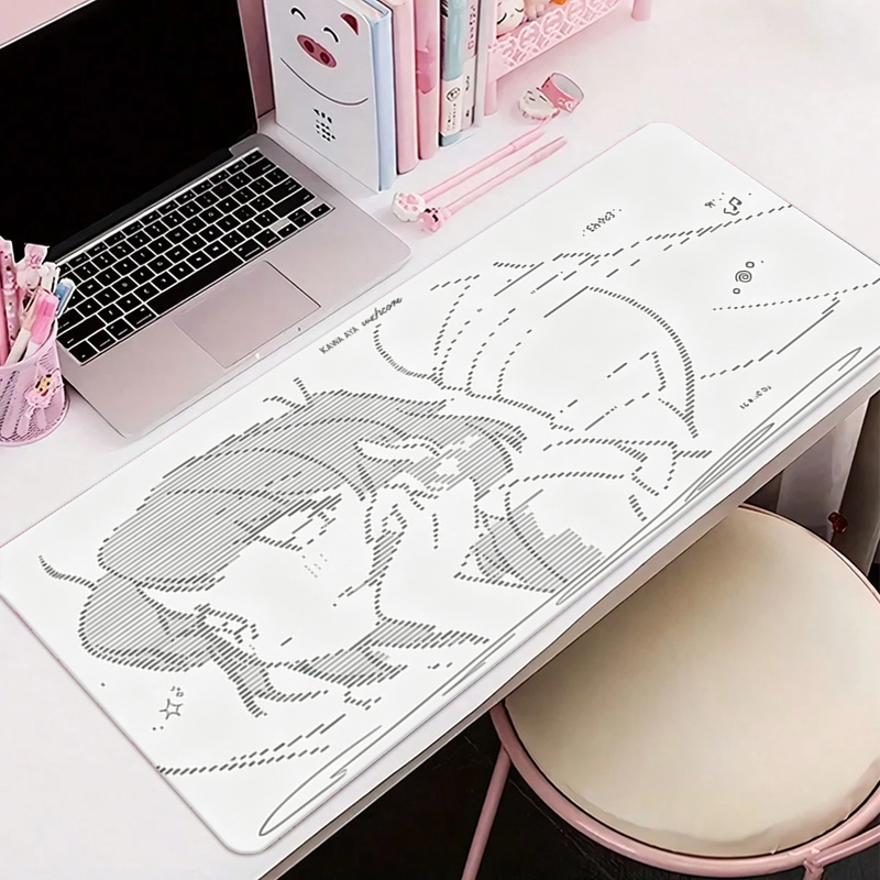 لوحة ماوس جلدية كبيرة بتصميم أ - مراجعة Gaming Keyboard And Mouse Pad وسعره